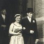 G.A.W. Seegers-  J. Remmits tijdens de huwelijksdag van Noud